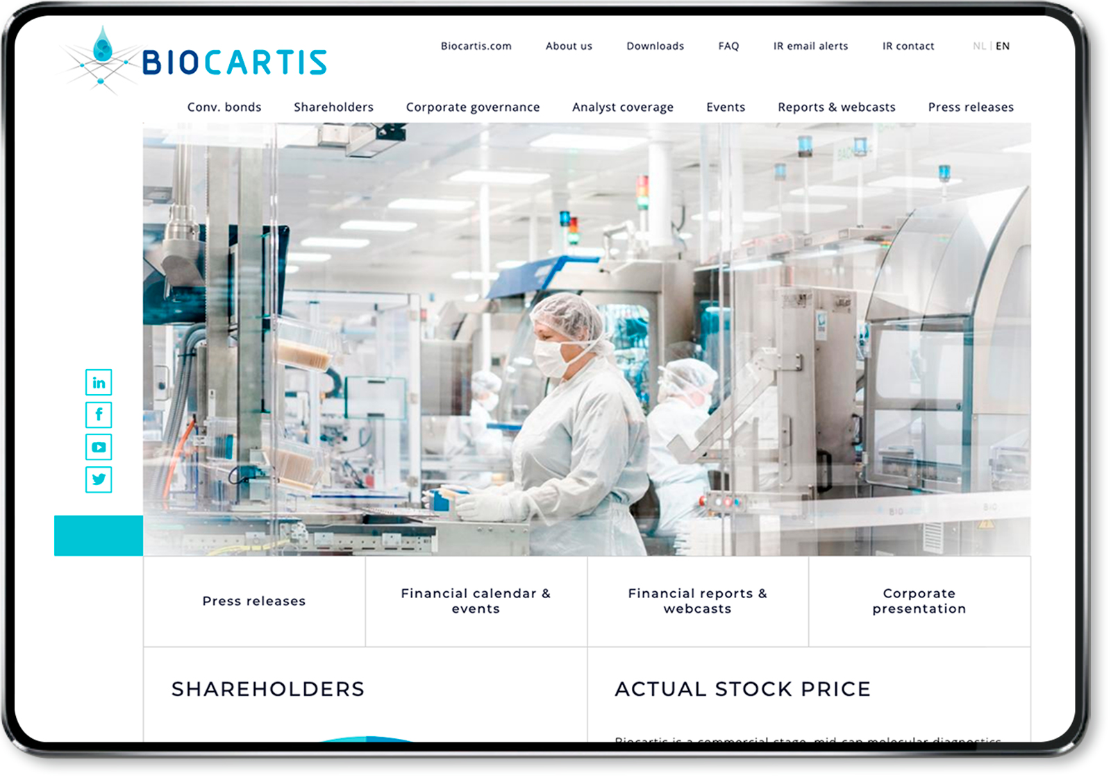 Investors Biocartis